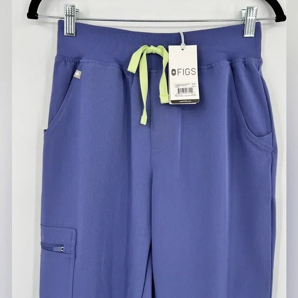 🆕 NWT FIG’S Scrub Set Catarina One Pocket Top Zamora High Waisted Jogger Pant XS - Picture 7 of 12